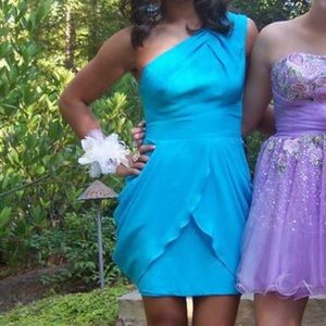 One shoulder BEBE dress